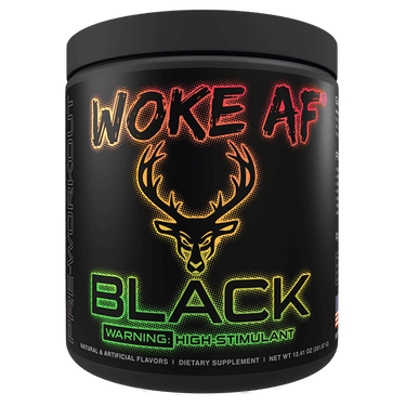 Bucked Up Woke AF Black Pre Workout | Builtathletics.com | $52.95 | Pre Workout |